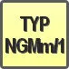Piktogram - Typ: NGMm/1